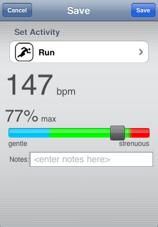 Screen Shot of Session Saving